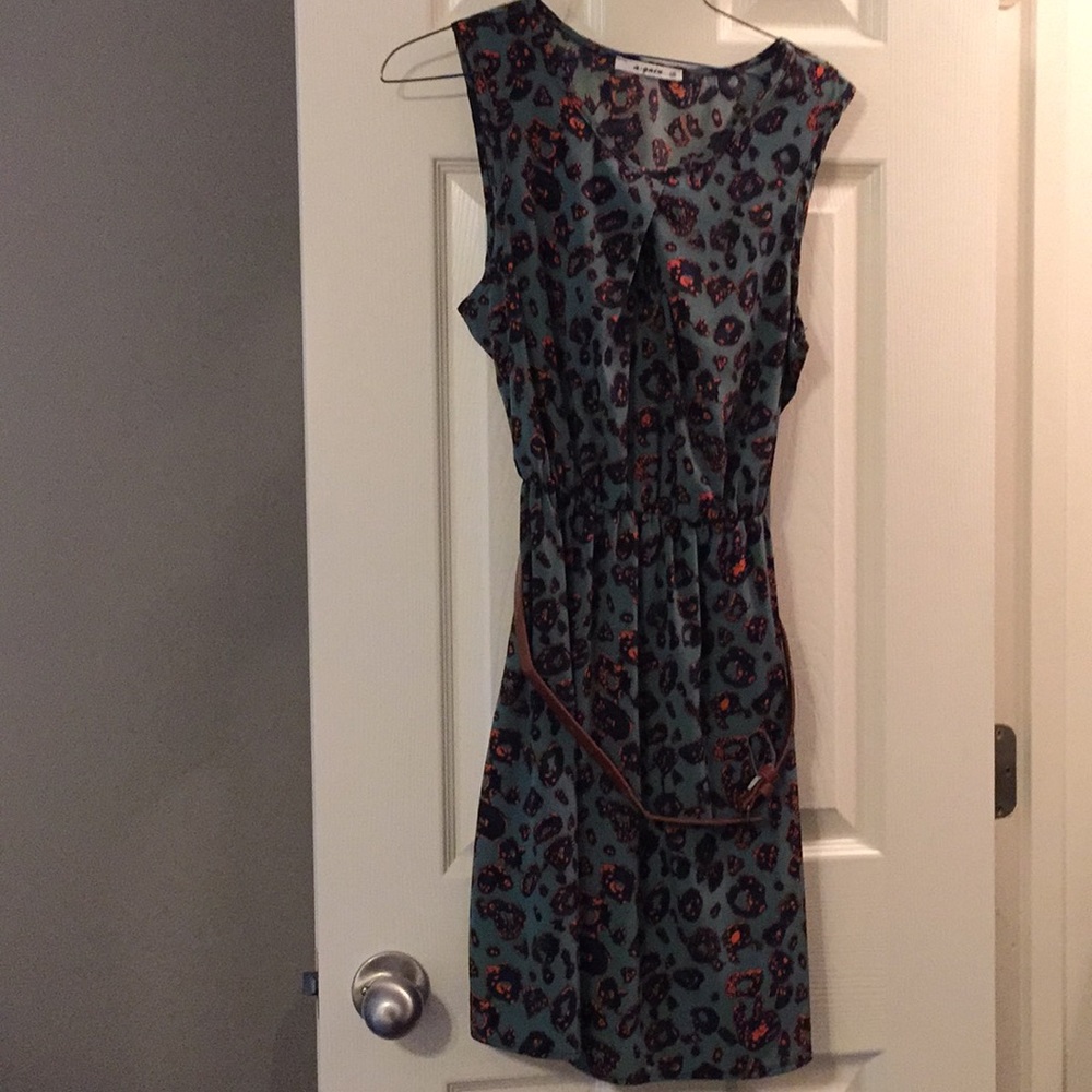 Cheetah print dress